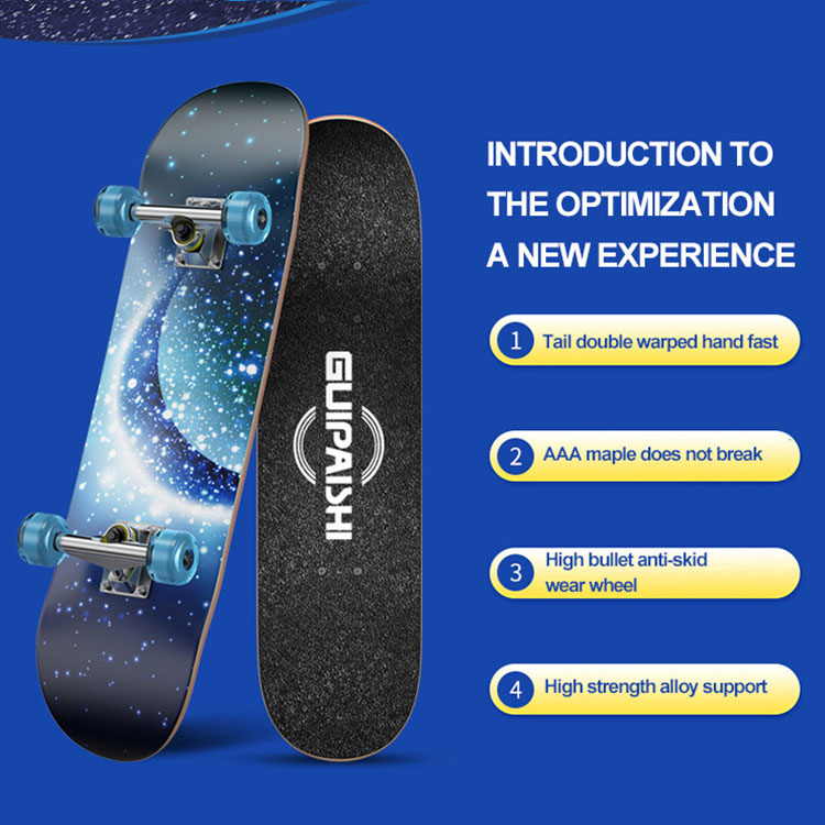 Klappende Kinder 4 Räder Elektrische intelligente Skateboards