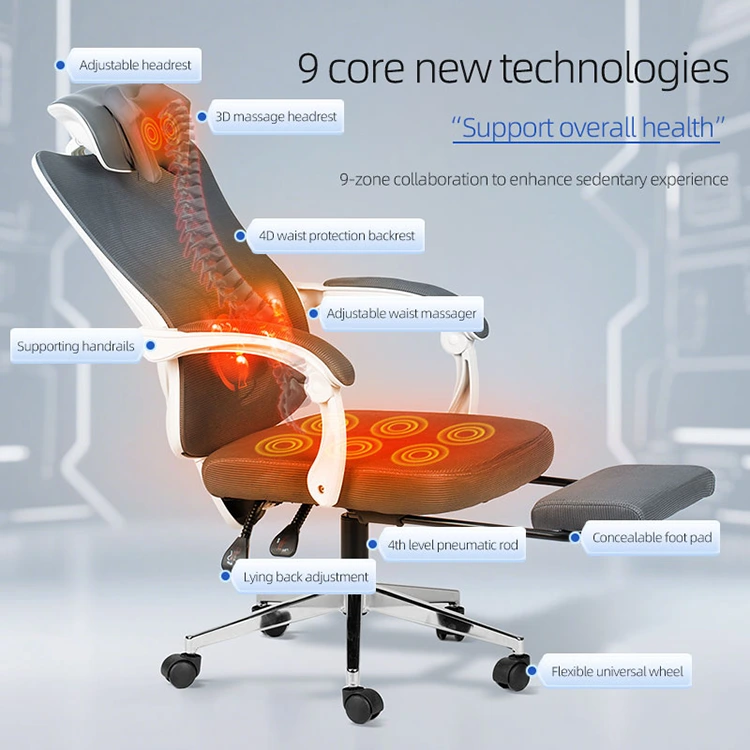 Smart Ergonomic Office Massage Chair
